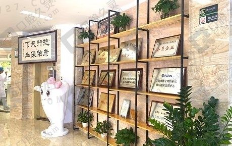 医院荣誉展览区