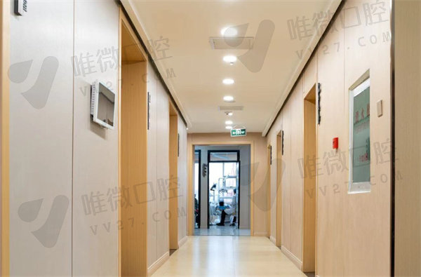 天津河北现代和美医院口腔科走廊