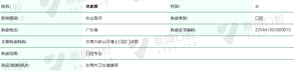 东莞牙博士口腔门诊部
